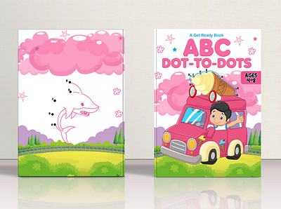 Abc Dot to dots book for kids amazon kindle book book design bookcover branding coloringbook custom book design dot maker dot to dots book illustration kdp kids logo design. story book