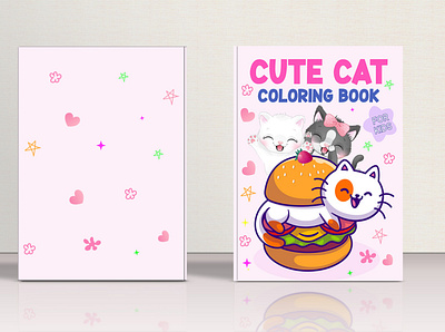 cat bookcover branding coloringbook design graphic design illustration logo logo design. ui vector
