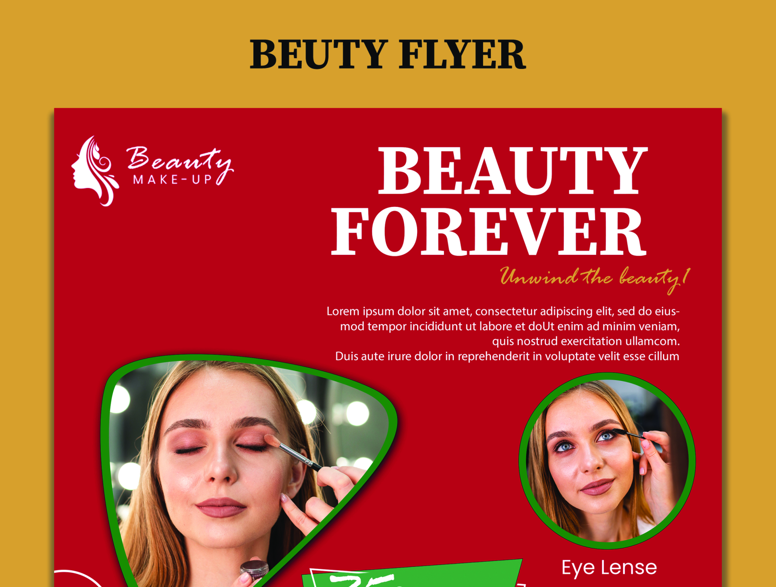 beauty Flyer by graphics verse on Dribbble