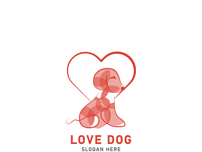 Love Dog (Logo Design) animation graphic design logo