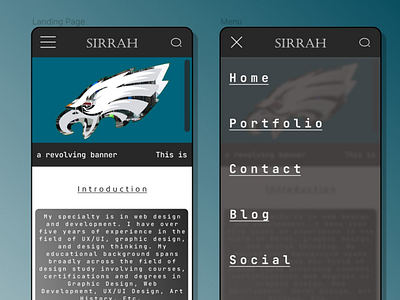 Sirrah Brand App Design