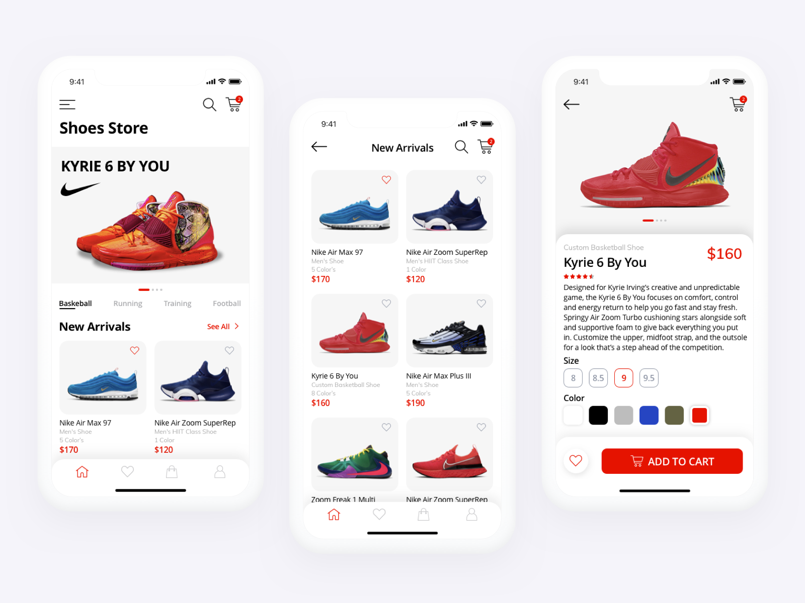 Ecommerce Shoe by Cuong Trinh on Dribbble