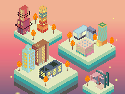 Isometric Vector