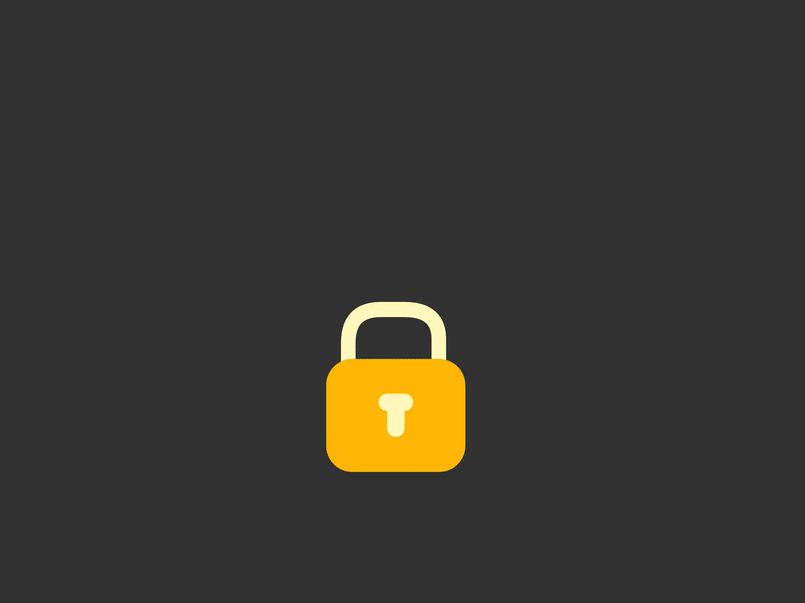 Lock / Unlock icon animation