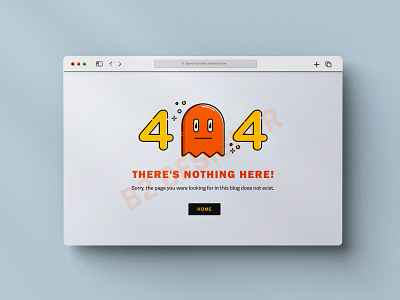 404 Page UI Design