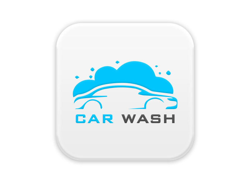 Car Wash App Icon by Rajender Singh on Dribbble