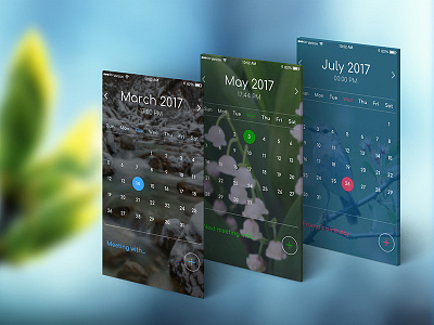 Calendar app project