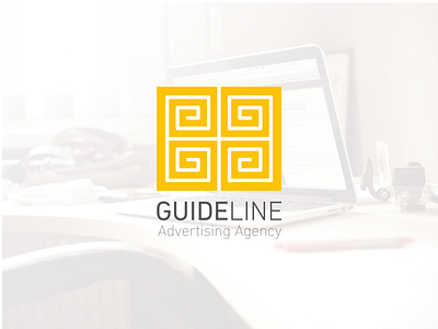 Guideline Logo ad ads adv advertising advertising agency advertising agency logo agency creative creative logo g logo gl logo guideline guideline logo logo yellow logo