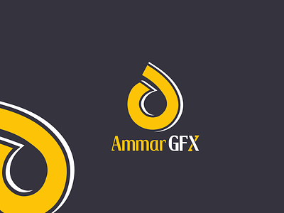 Ammar GFX Logo a logo ammar gfx logo branding creative creative logo gfx gfx logo graphic graphic design graphic designer logo letter a logo logo
