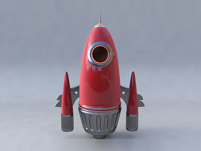 3D Rocket 3d 3d rocket design 3drocket cinema 4d rocket