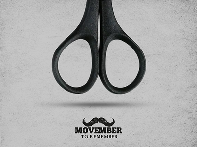 Movember to Remember cancer creative creative ad creative adv graphic design movember movember to remember remember