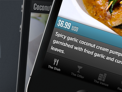 iPhone App WIP application clean food interface iphone texture ui