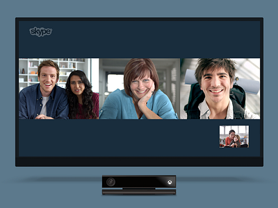 Skype for Xbox Group Video Call