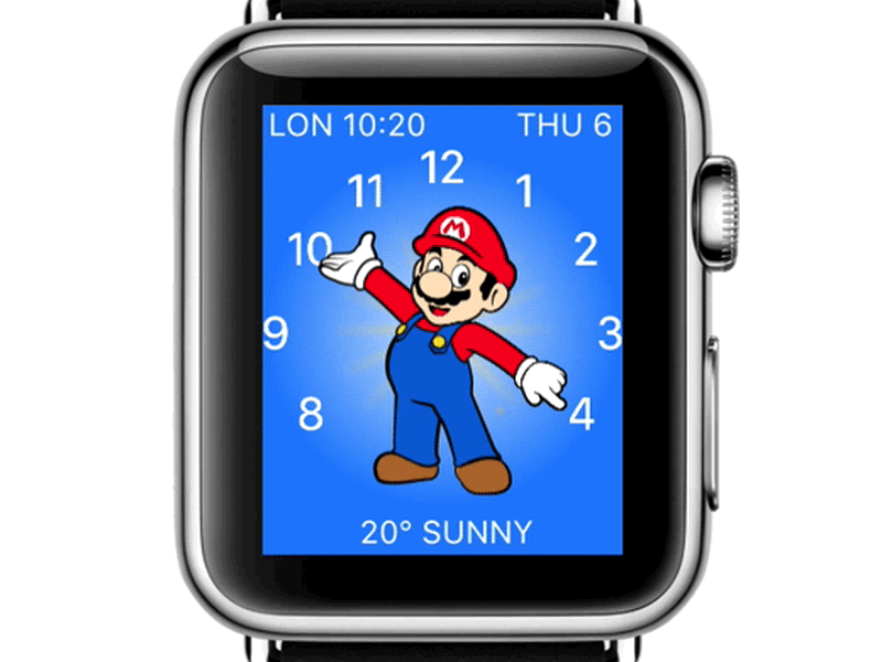 Super Mario Watch Face