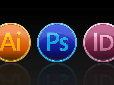 CS6 Icons adobe cs6 icon illustrator indesign photoshop