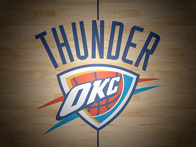 Oklahoma City Thunder Court basketball court ipad iphone logo nba phone photoshop tablet wallpaper