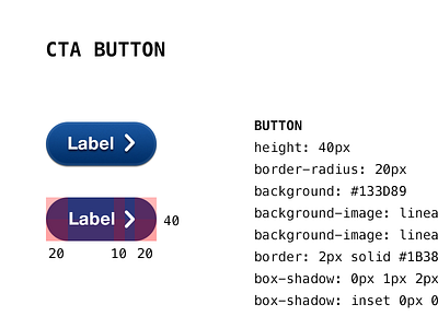 Style-Guide Detail > Button button guidelines style guide styles user interface web design