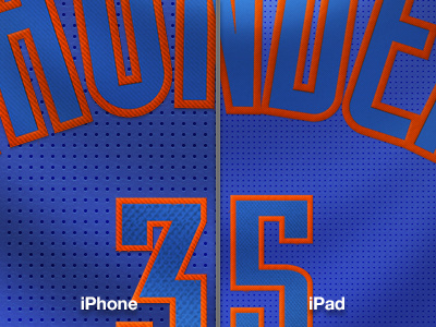 (Detail) Oklahoma City Thunder Christmas Day Jersey basketball ipad iphone jersey nba phone tablet wallpaper