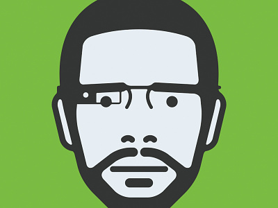 Glass Avatar avatar glass google icon portrait