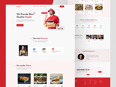 Restaurant Web Design | Landing Page