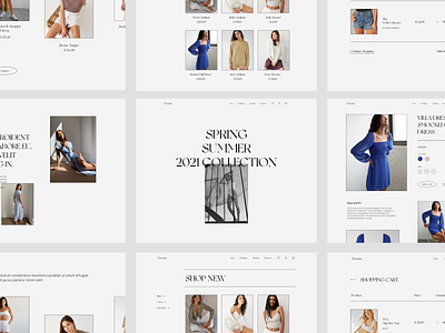 Deone - Ecommerce Store Concept ecommerce fashion store luxury ecommerce store luxury store web
