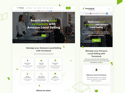 Turnstock - Web Design