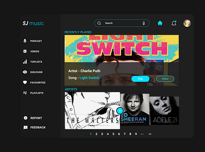 Music Player ui