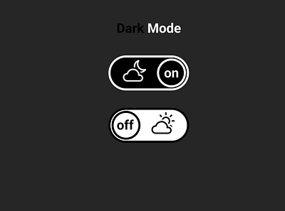 On/Off Switch ui