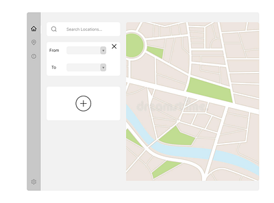 Location Tracker ui