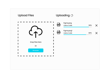 File Upload ui