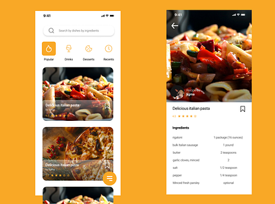 Recipe ui