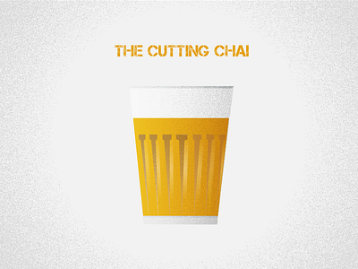 The Cutting Chai chai cutting grunge illustration indian mumbai tea texture