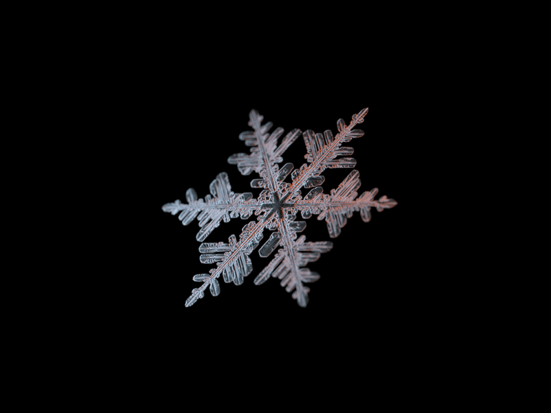 Snow Cristal 3d octane render