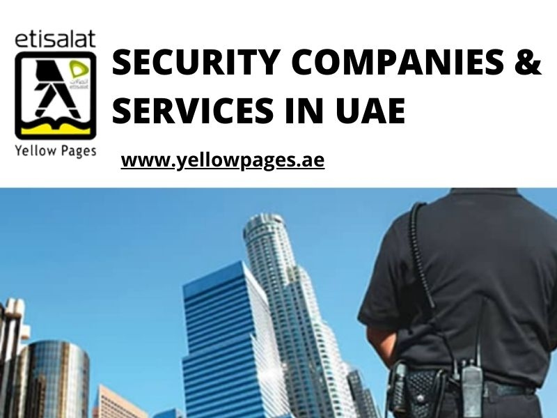 List of Security Companies & Services in UAE by Faiza on Dribbble