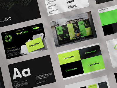 Blockbase - Brand Guidelines app brand branding crypto decentralization design finance graphic design identity logo minimal visual identity