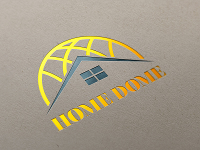 Home Dome Logo Design | Visual Identity brand branding home logo home logo design logo logo design real estate logo design