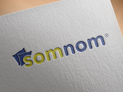 SomNom | LOGO DESIGN brand branding design graphic design illustration logo logo design ui vector visual identity