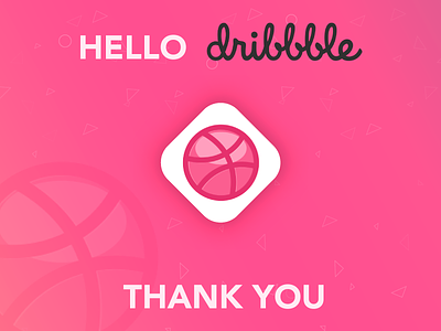 Hello Dribbble firstshot