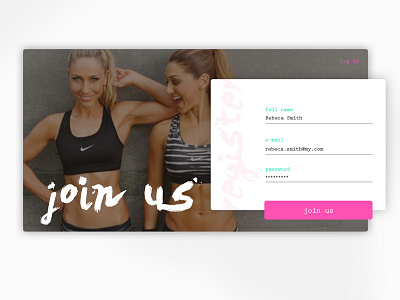 Daily UI #001 - Sign Up dailyui day001