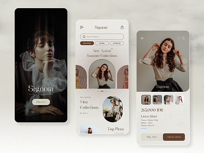 Signora - Fashion Store Mobile App