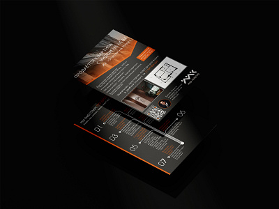The "World of Apartments" flyer branding graphic design