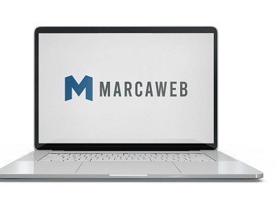 Mockup Marcaweb branding graphic design logo