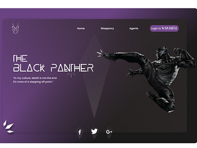 The black Panther