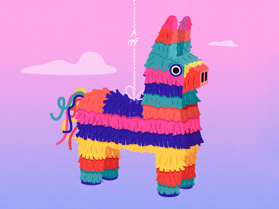 Piñata horse montreal pinata vector art wolfganganimation