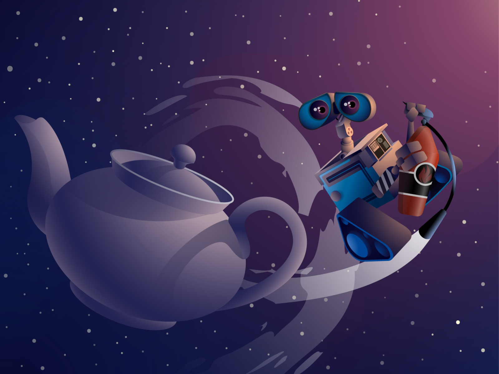 Wally and Russell's Teapot by Victoria Borovikova on Dribbble