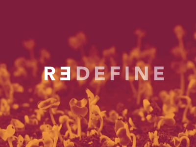 Redefine branding design graphic design logo ui ux