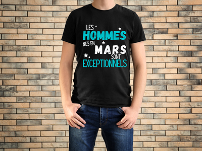 Les hommes nés en mars sont exceptionnel Anniversaire homme fun