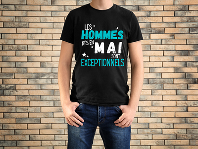 Les hommes nés en mai sont exceptionnel Anniversaire homme fun