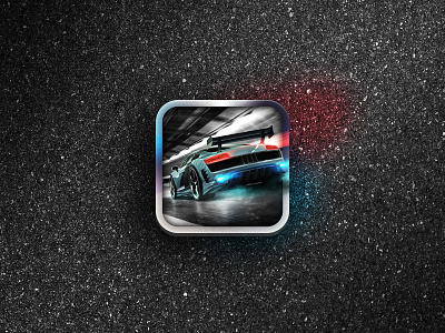 Racing Game Launcher Icon app game gui icon launcher racing ui