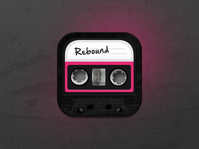 Mediabox Icon 2 80s 90s app cassette grunge gui icon old oldschool tape ui